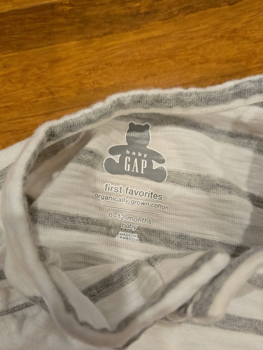 Gap Baby Striped Sleeveless Organic Cotton Romper